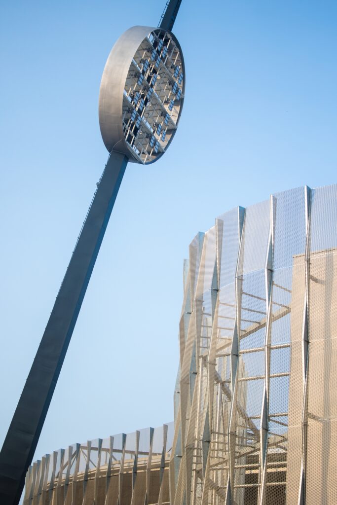 fotbalový stadion osvětlení Technická fotografie